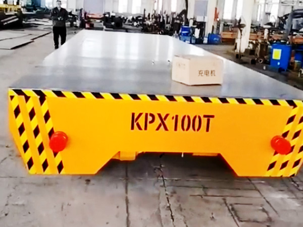 魯誠(chéng)重工100噸電動(dòng)平車